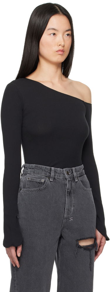 Sweater Ksubi Ksubi Blessings One Shoulder Ribbed Top Sort | WSP25FT011, 1