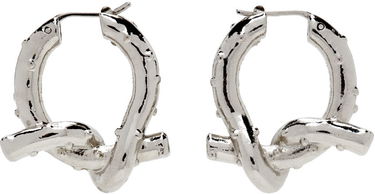 Øreringe Acne Studios Knot Hoop Earrings Grå | C50266-, 0