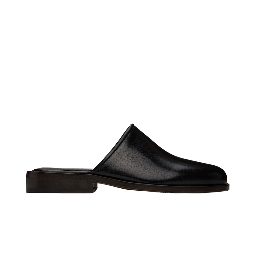 Sneakers og sko LEMAIRE Square Toe Mules Sort | FO0061 LL0042