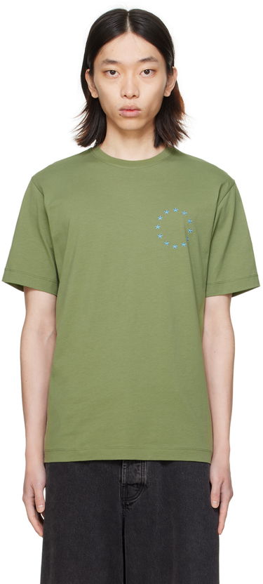 T-shirt Études Wonder Europa Graphic T-Shirt Grøn | E24MM106A00733, 0