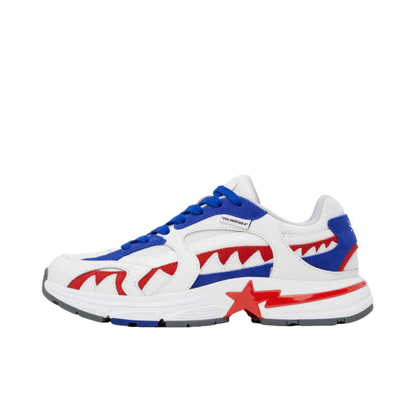 Sneakers og sko BAPE A Bathing Ape Shark STA UK M1 Hvid | 001FWK201308M