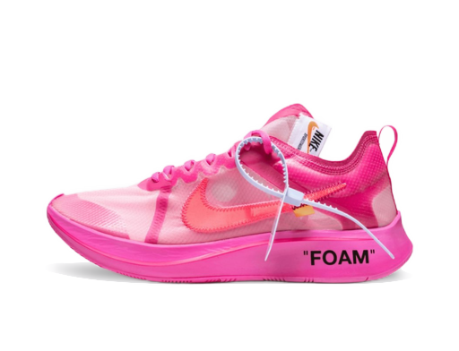Sneakers og sko Nike Off-White x Zoom Fly SP "Tulip Pink" Lyserød | AJ4588-600