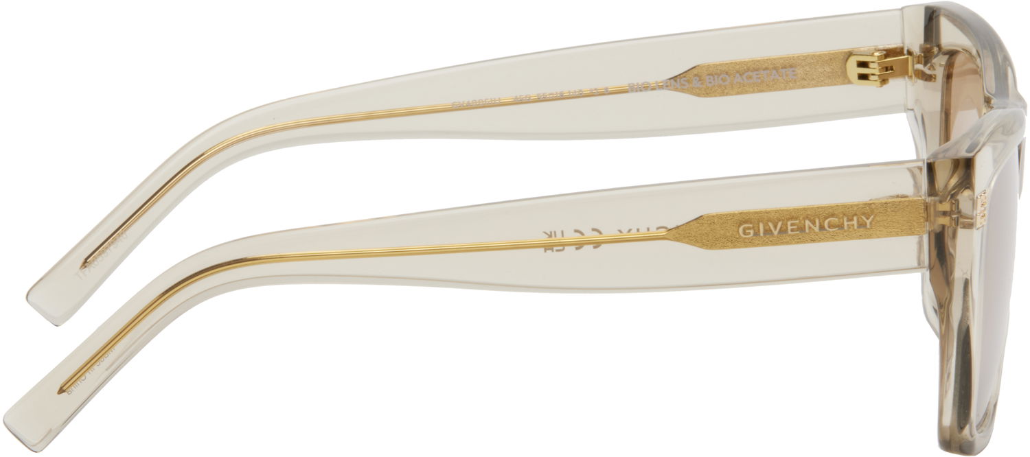 Solbriller Givenchy Square Sunglasses Beige | GV40061U 192337139048, 1