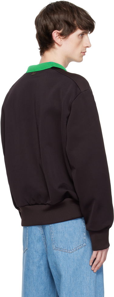 Sweater Lacoste Lacoste Runway Badge Sweatshirt Brun | SH6761, 2