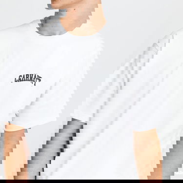 T-shirt Carhartt WIP Work In Progress University Script Tee Hvid | I028991.0OA.XX.03, 2