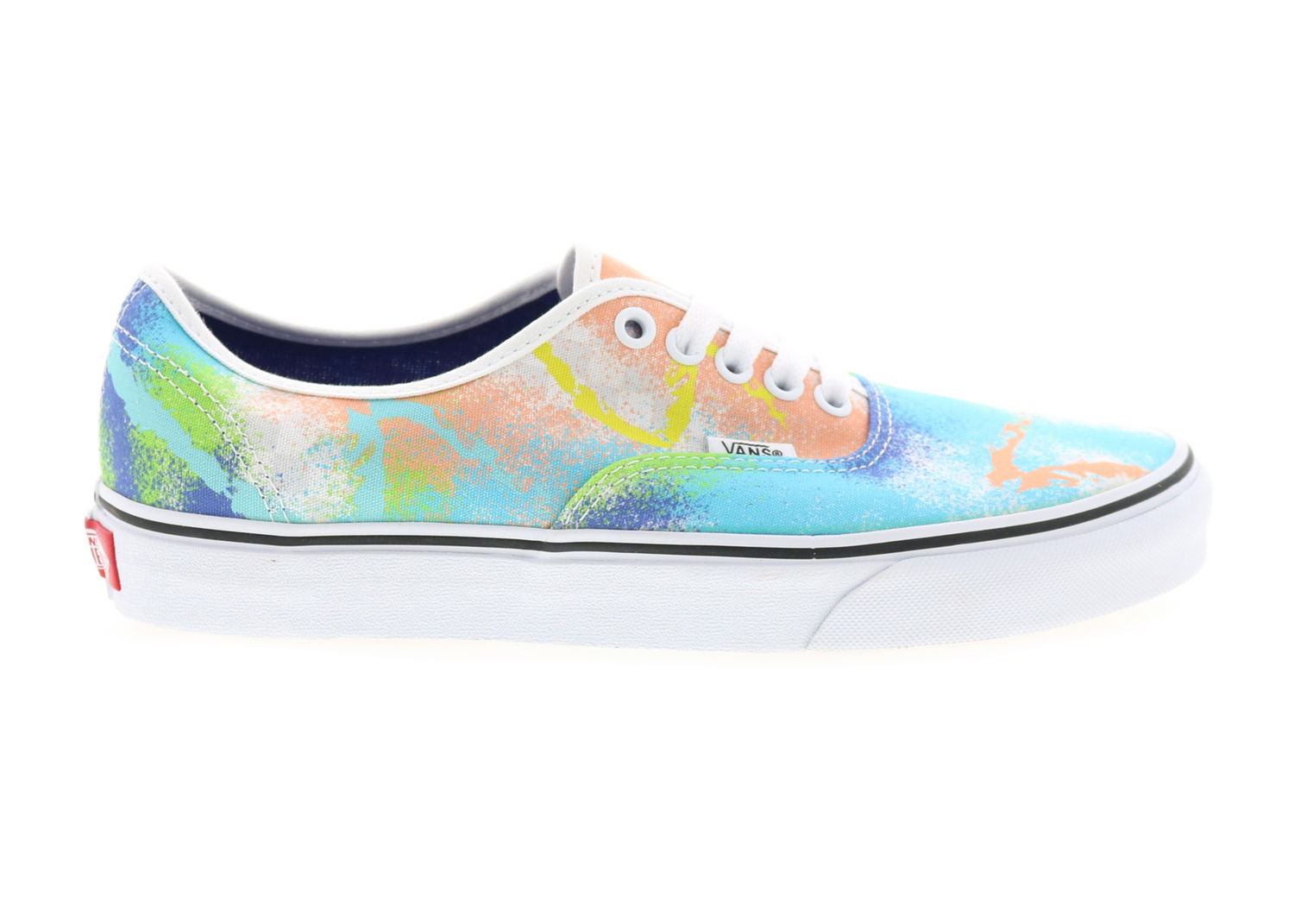 Sneakers og sko Vans Authentic Multi True White Turkis | VN0A348A40L, 0