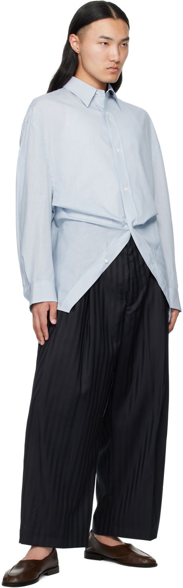 Skjorte HED MAYNER Hed Mayner Modified Shirt Blå | HMMB60013A-HB166, 3