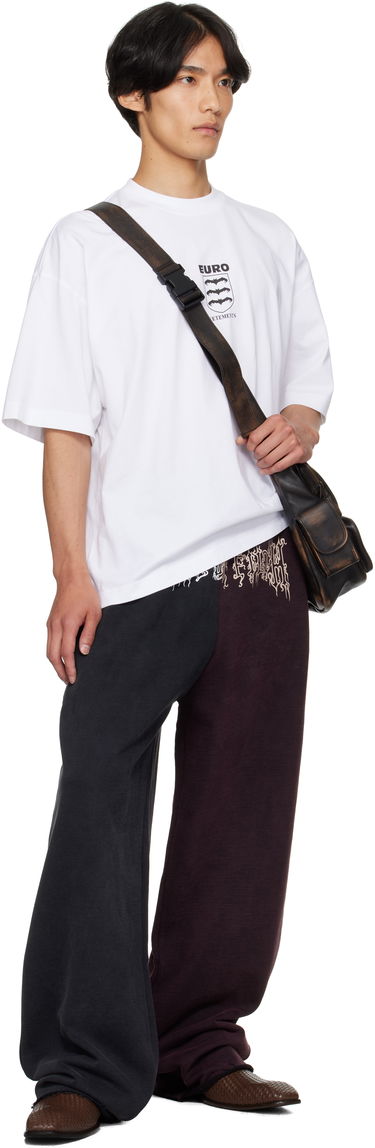 Joggingbukser VETEMENTS Vetements Cradle of Filth Cut-Up Baggy Sweatpants Bourgogne | UCF76SP900BR, 3