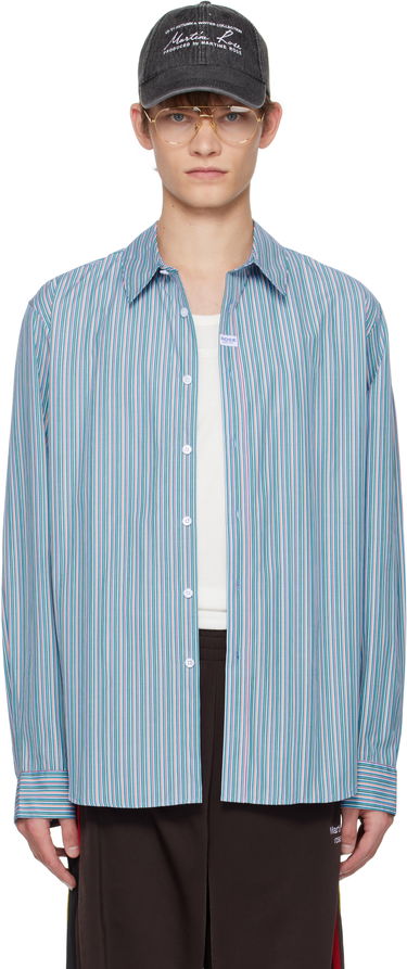 Skjorte Martine Rose Martine Rose Classic Striped Shirt Flerfarvet | 401WS30532, 0