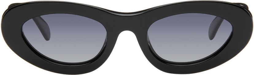 Solbriller Anine Bing Roma Black Oversized Sunglasses Sort | A-12-10090-BLK1