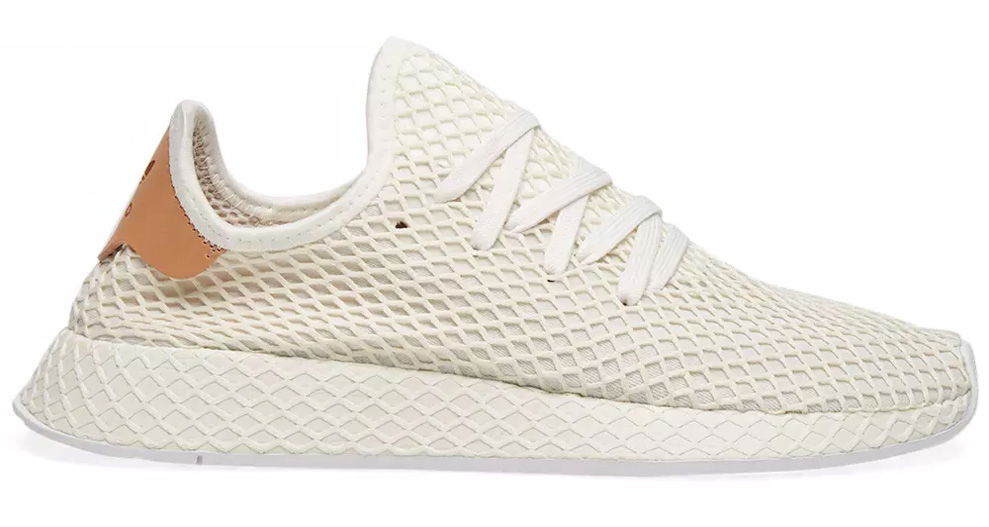 Sneakers og sko adidas Originals Deerupt Ash White Pearl Hvid | B41759, 0