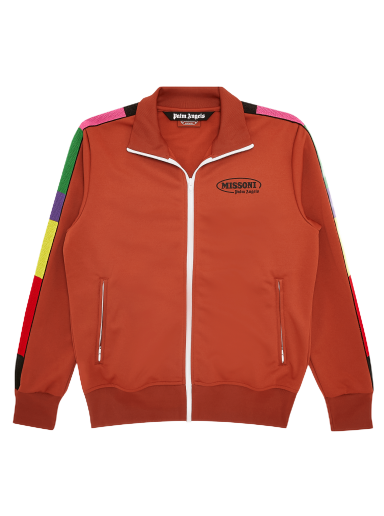 Jakke Palm Angels x Missoni Track Jacket Rød | PMBD001F21FAB0090310