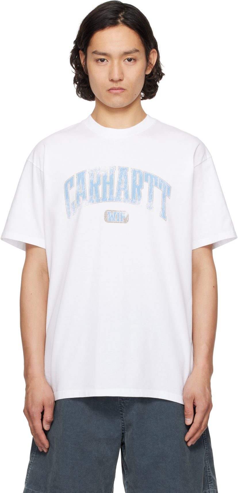 T-shirt Carhartt WIP Lecture T-Shirt Hvid | I034766
