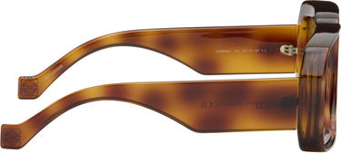 Solbriller Loewe Paula's Ibiza Dive Chunky Squared-Frame Eyewear Brun | LW40064U 192337136368, 1