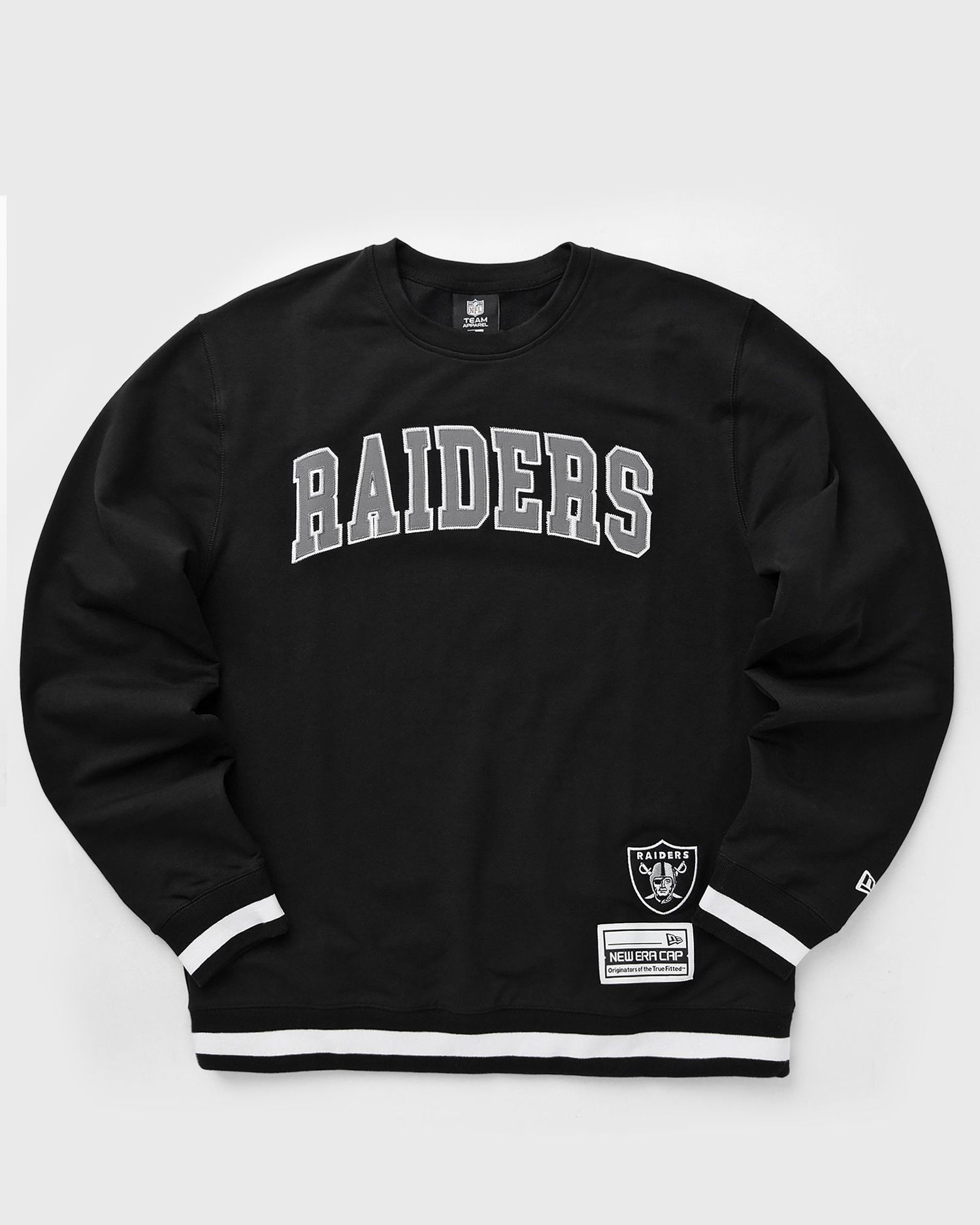 Sweatshirt New Era Las Vegas Raiders Crewneck Sweatshirt Sort | 60594821, 1