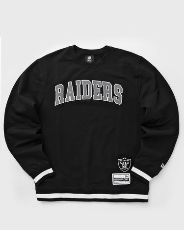 Sweatshirt New Era Las Vegas Raiders Crewneck Sweatshirt Sort | 60594821, 1