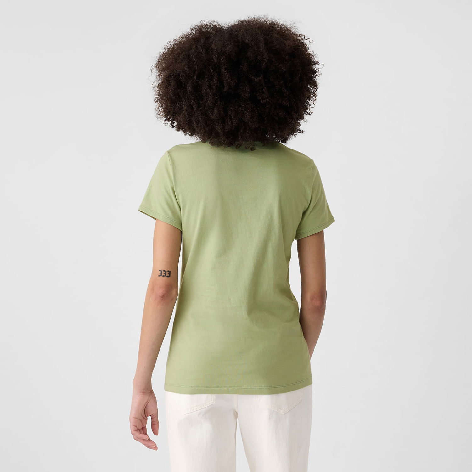 T-shirt GAP T-shirt Logo Shortleeve Tee Desert Sage XS Beige | 417797-14, 1