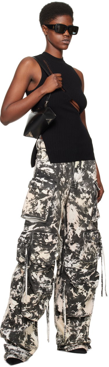Cargo bukser The Attico Attico Fern Cargo Jeans Flerfarvet | 242WCP84 D072, 3