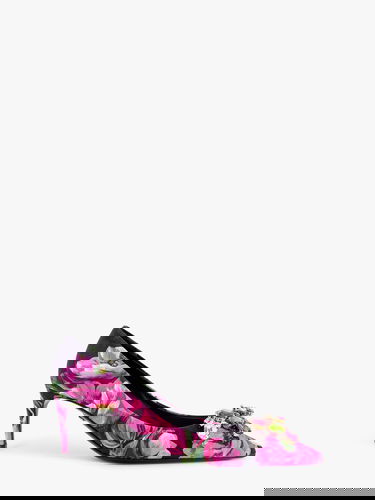 Sneakers og sko Dolce & Gabbana Floral-Print Pointed-Toe Pumps Flerfarvet | CD1900A6L95HN5KR, 0