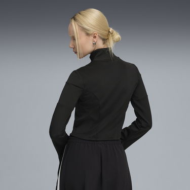 Jakke Puma DARE TO Slim Cropped Track Jacket Sort | 632146_01, 3