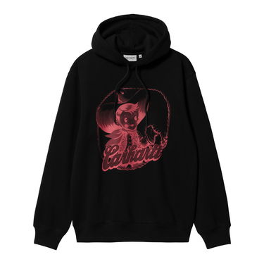 Sweatshirt Carhartt WIP Buddy Hoodie Sort | I032461_1V2_XX, 5