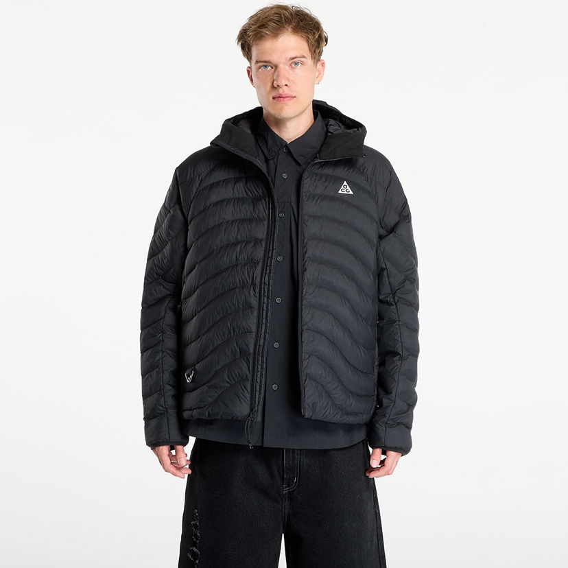 Puffer jakke Nike ACG ACG "Lava Flow" Therma-FIT ADV Jacket Sort | HJ3735-010