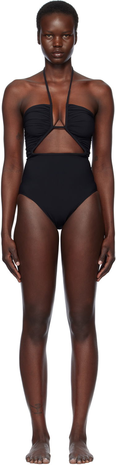 Badetøj Rick Owens Rick Owens Hollywood Prong Bather One-Piece Swimsuit Sort | RP01E7087 NS, 0