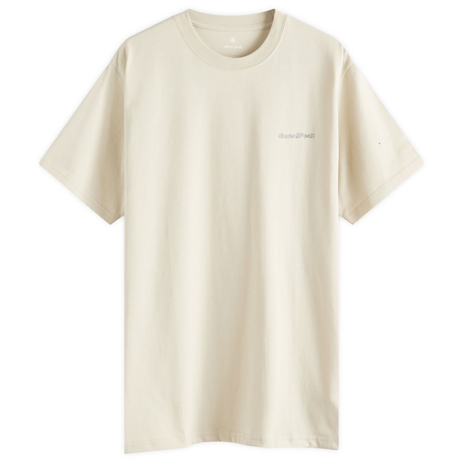 T-shirt Snow Peak Warm Oneself T-Shirt, Size Large Beige | TS-25SU104-LB, 1