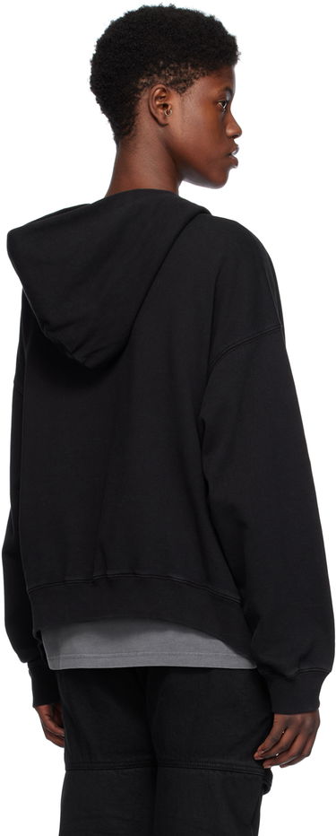 Sweatshirt We11done Printed Hoodie by Sort | WD-TJ0-24-812-U-BK, 2