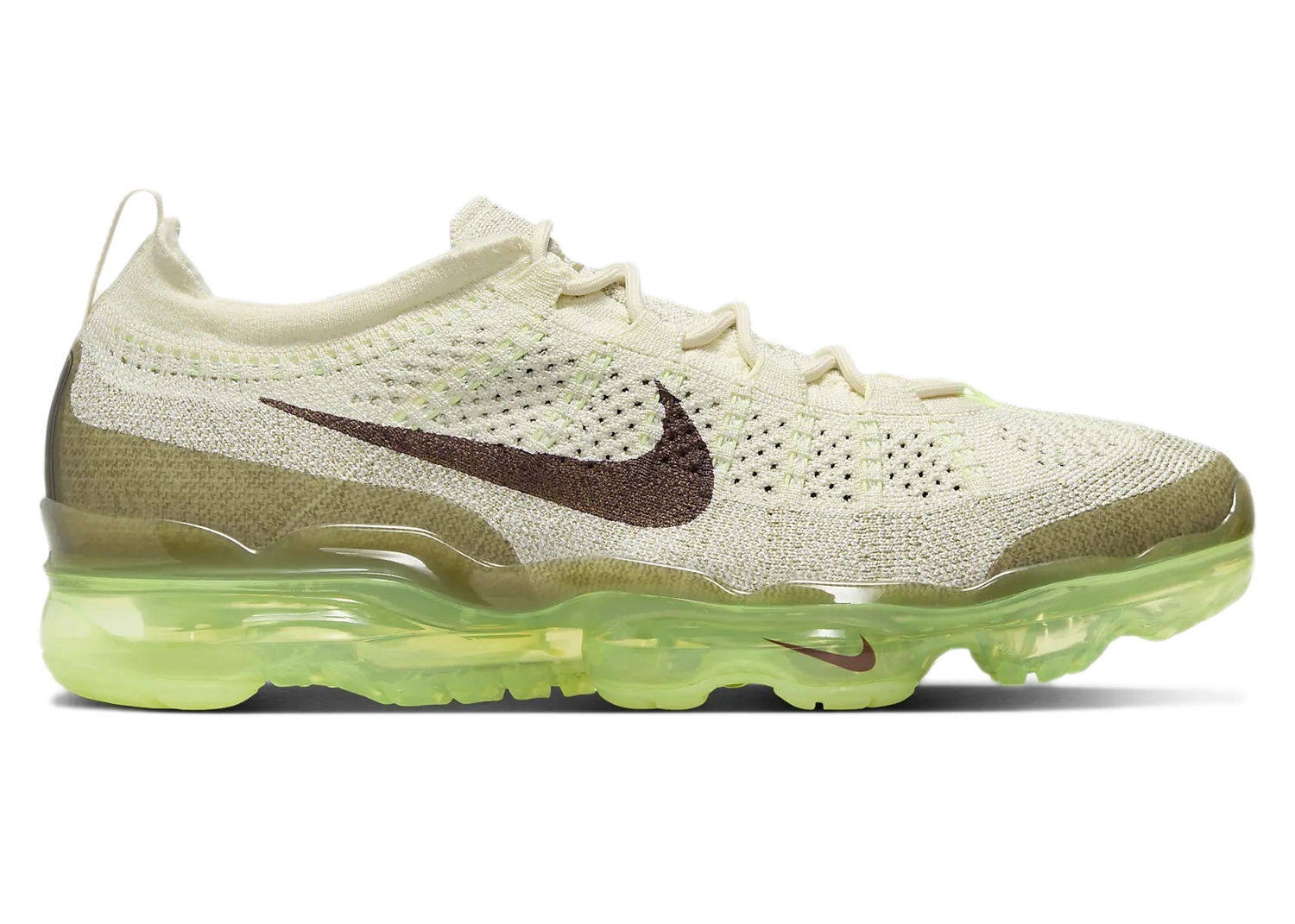 Sneakers og sko Nike Air VaporMax 2023 Flyknit Coconut Milk Neutral Olive Grå | DV1678-101, 0