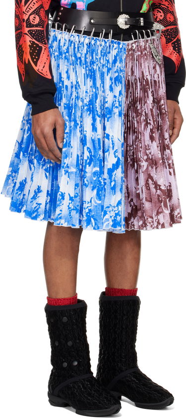 Nederdel Chopova Lowena Chopova Lowena Carabiner Knee Pleated Skirt Flerfarvet | 3250, 1