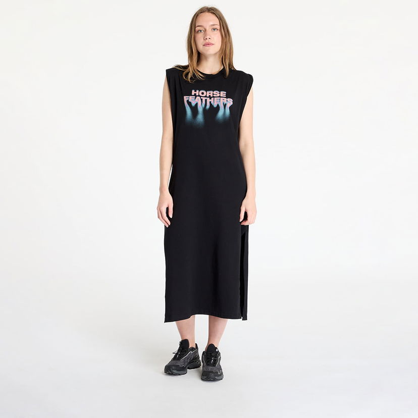 Kjole Horsefeathers Horsefeathers Mary Sleeveless Midi Dress Sort | SW934B