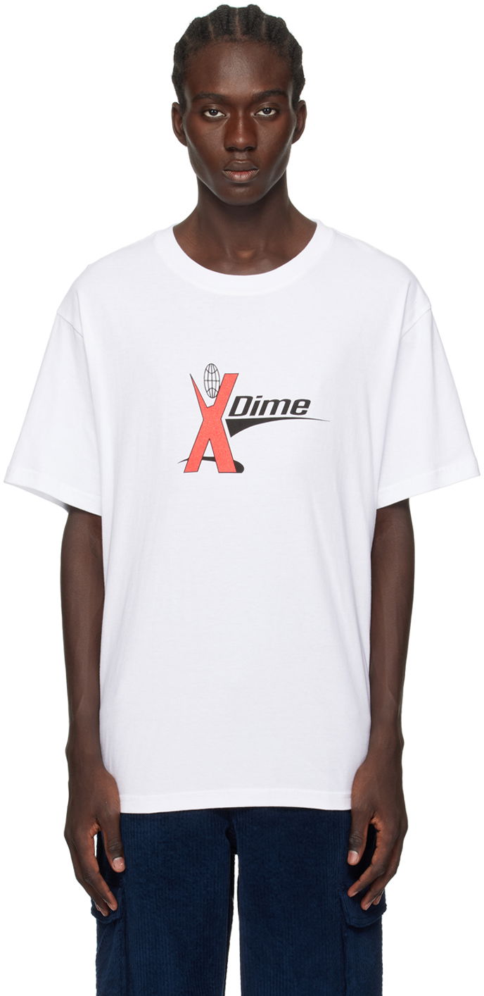 T-shirt Dime 900 T-Shirt Hvid | DIMEHO2325WHT, 0