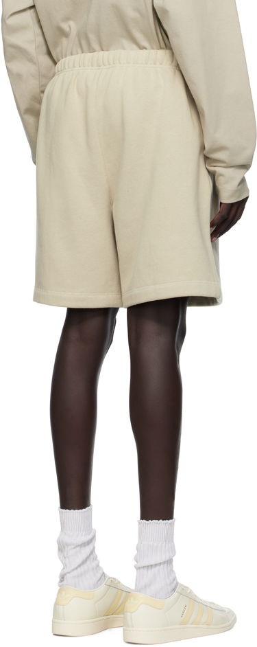 Shorts Fear of God Fear of God ESSENTIALS Fleece Soccer Shorts Beige | 160SP252006F, 2