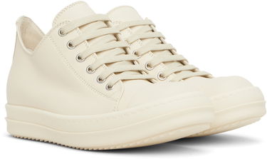 Sneakers og sko Rick Owens Rick Owens Hollywood Low Sneaks Hvid | RO01E7891 LCO, 3