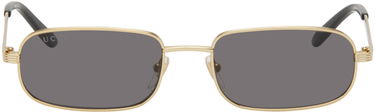 Solbriller Gucci Rectangular Sunglasses Grå | GG1457S-001, 0