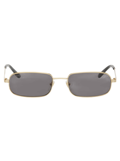 Solbriller Gucci Rectangular Sunglasses Grå | GG1457S-001