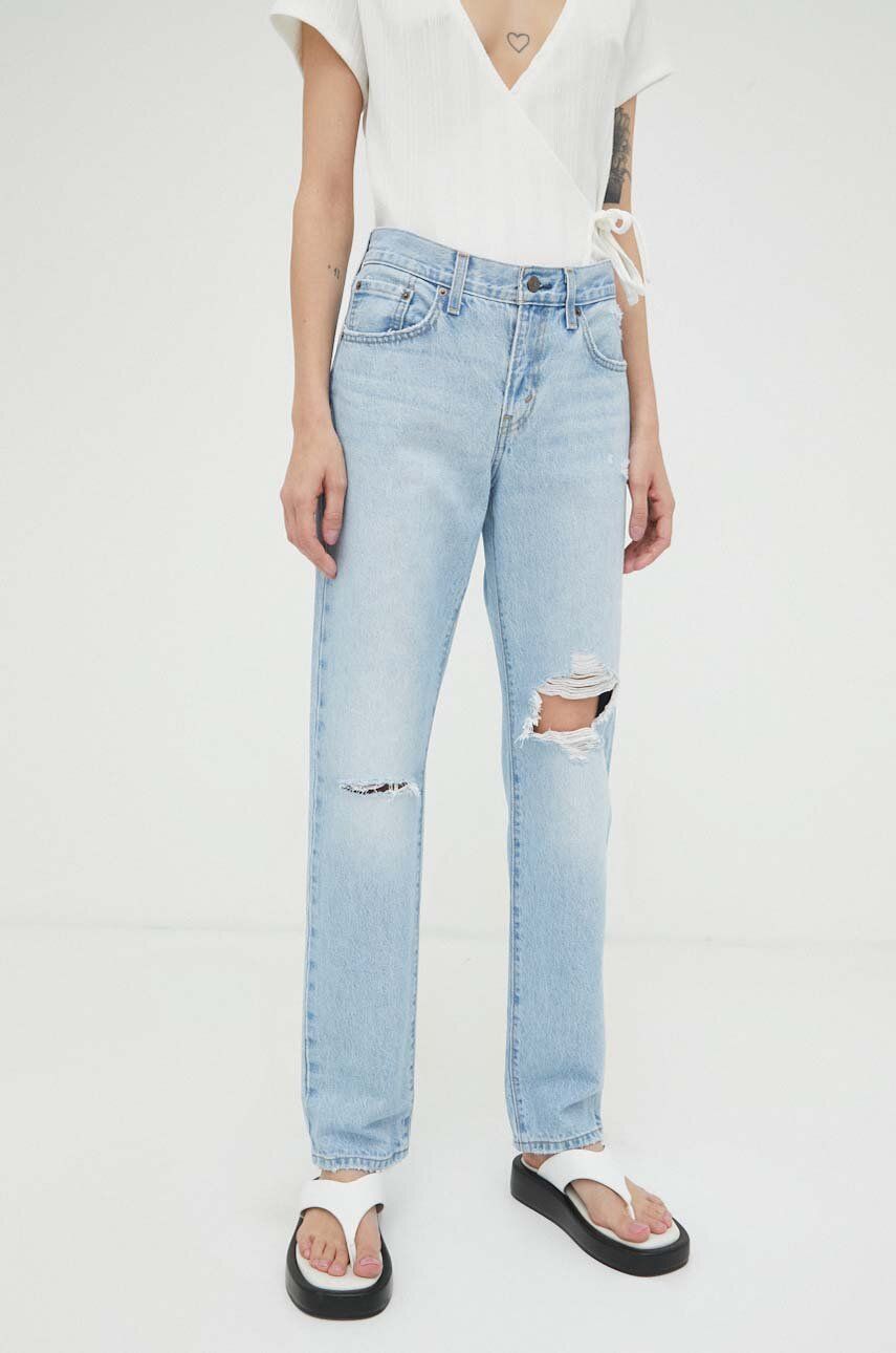 Jeans Levi's ® Middy Straight Jeans Blå | A4690.0003, 0
