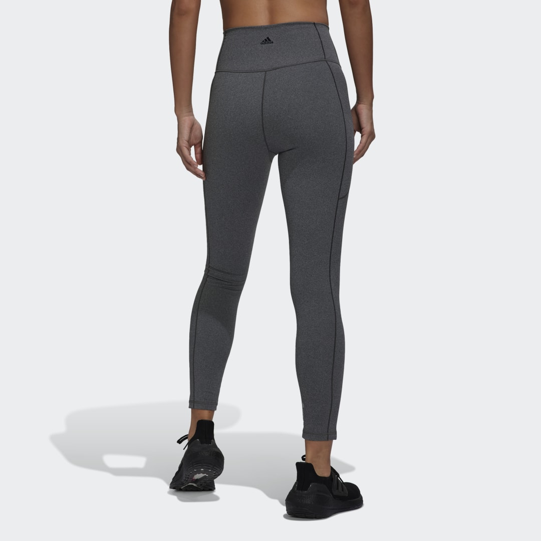 Leggings adidas Originals Yoga Studio 7/8 Leggings Grå | HK6614, 1