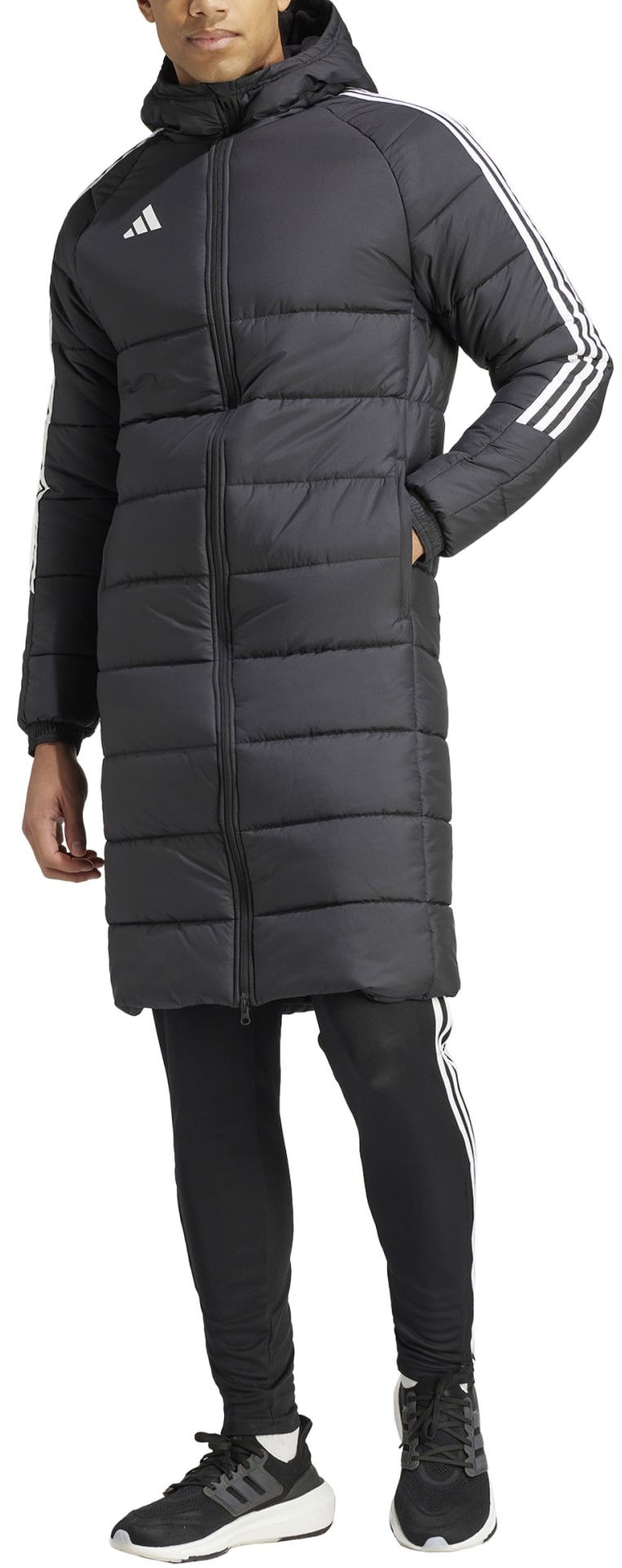 Jakke adidas Originals adidas TIRO24 L COAT Sort | ij7389
