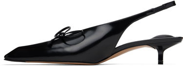 Sneakers og sko Jacquemus Les Sculptures 'Les slingbacks Cubisto basses' Heels "Black" Sort | 24E241FO138-4036, 2