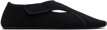 Sneakers og sko Alaïa ALAÏA Neoprene Ballerina Flats Sort | AA3A065A016, 0