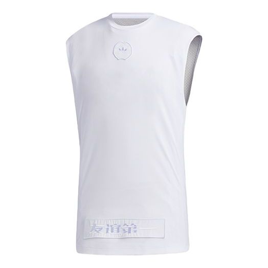 Tanktop adidas Originals Originals MIC Tank Top Hvid | GP3484