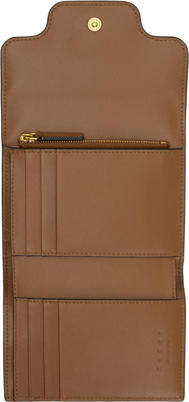 Tegnebog Marni Marni Trunkaroo Trifold Wallet Sort | PFMO0109U0 P6948, 4