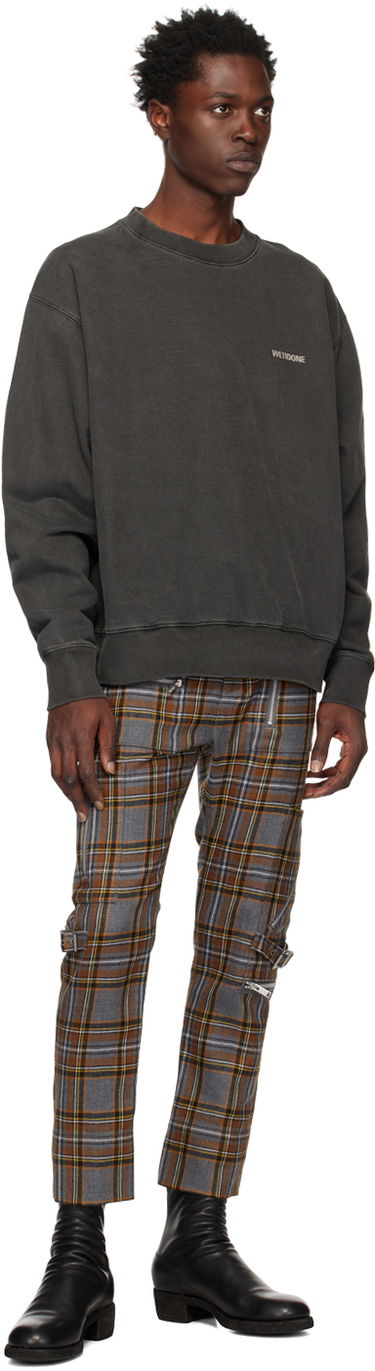 Sweatshirt We11done We11done Basic Sweatshirt Grå | WD-TS3-22-707-U-CH, 3