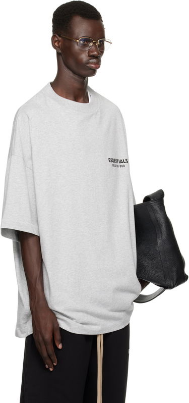 T-shirt Fear of God Essentials Jersey Crewneck T-Shirt Grå | 125HO244368F, 1