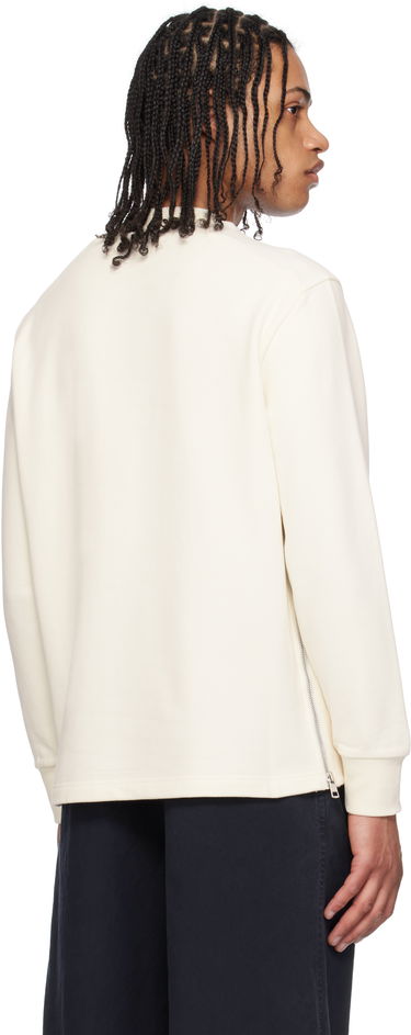 Sweater Moncler Moncler Cotton Pocket Sweatshirt Hvid | K10918G0006789AUJ, 2