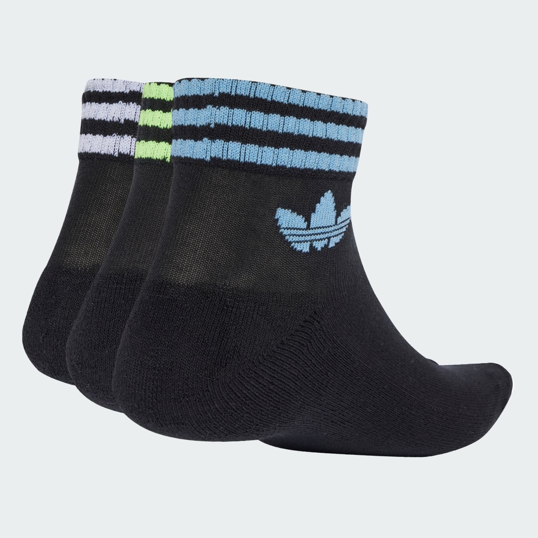 Sokker adidas Performance 3-Stripes Ankle Socks - 3 Pairs Sort | JV7440, 0