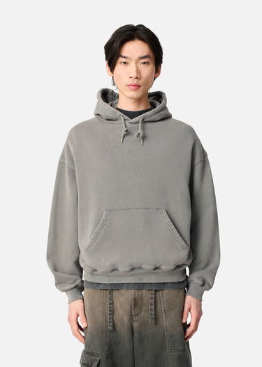 Sweatshirt AXEL ARIGATO Distort Washed Hoodie Grå | A3434001, 7