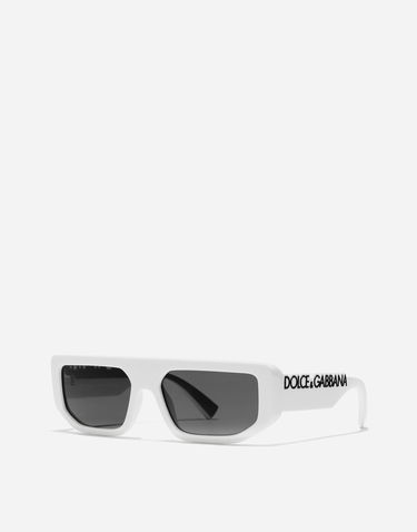 Solbriller Dolce & Gabbana Dolce & Gabbana Dg Logo Sunglasses Hvid | VG6203VN2879V000, 1